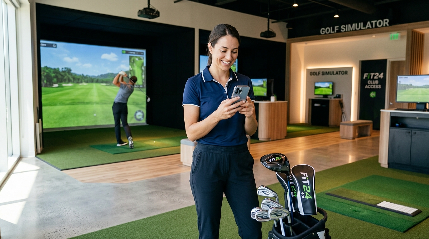 FiT24インドアゴルフの予約方法と利用の流れをわかりやすく解説
