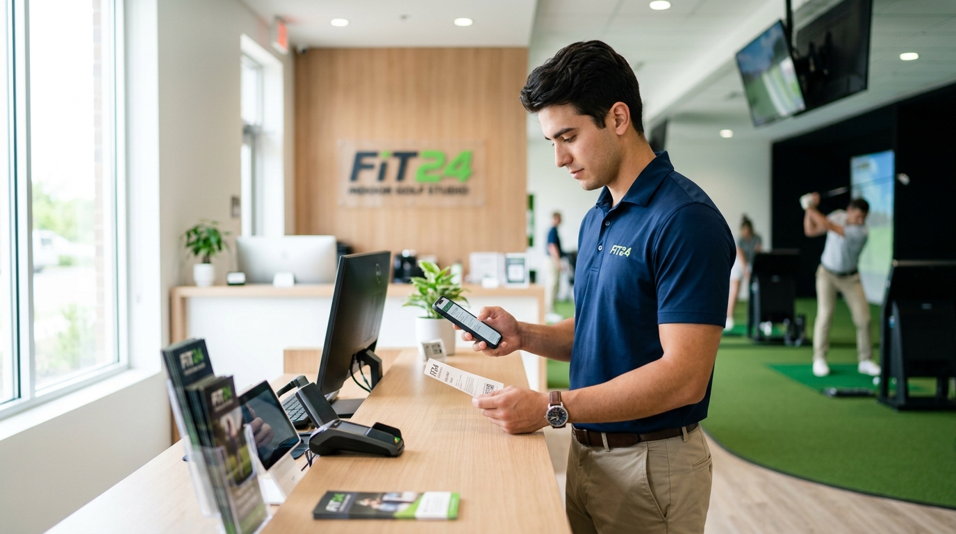 FiT24インドアゴルフのビジターチケット料金と利用方法